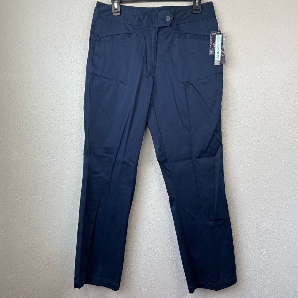 NWT Willow Bay Classic Stretch Fit Pants Size 10